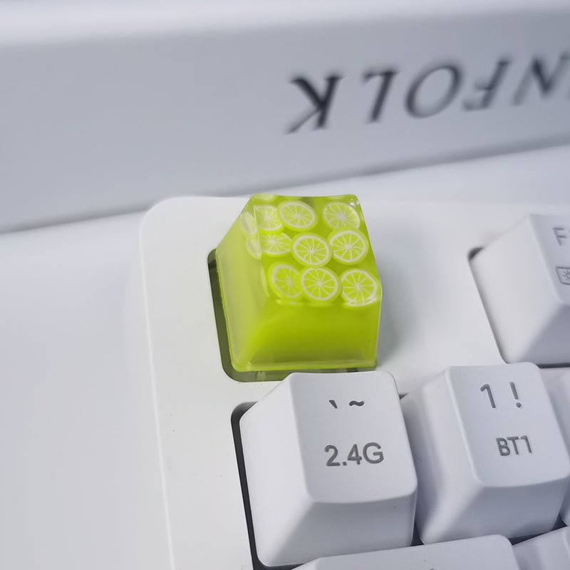 DIY Handmade Keycaps, Beautiful Crafts, Fruit Style - Resin Joy Store