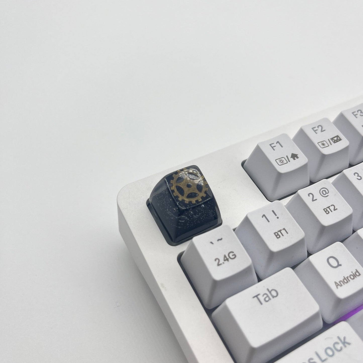 DIY Resin Keycaps, Beautiful Crafts,Metal Gear - Resin Joy Store