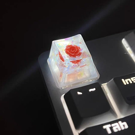 DIY Resin Keycaps, Beautiful Crafts, Flowers Style - Resin Joy Store