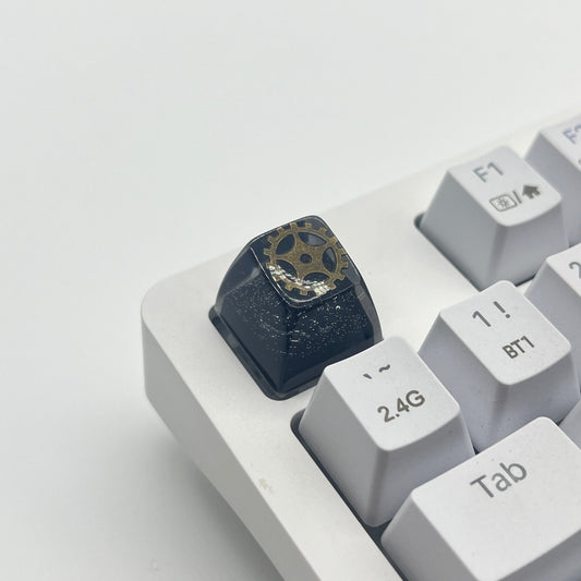 DIY Resin Keycaps, Beautiful Crafts,Metal Gear - Resin Joy Store
